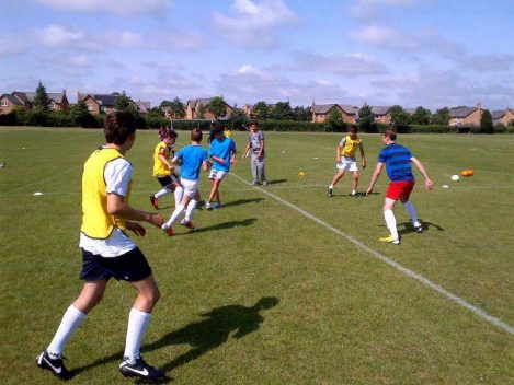 Arsenal Futbol Kampı - Çift kale maç