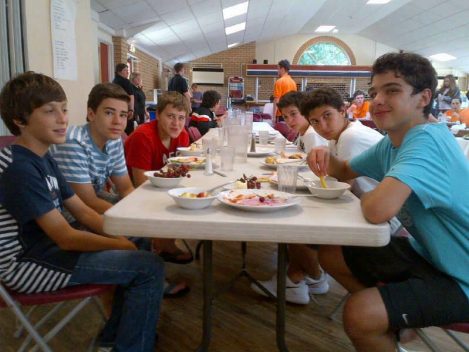 Arsenal Futbol Kampı - Öğlen yemeği