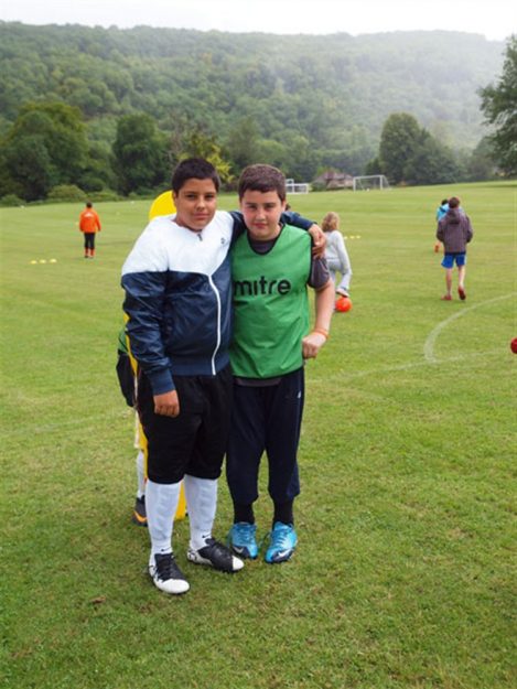 Arsenal Futbol Kampı - Sabah antremanı