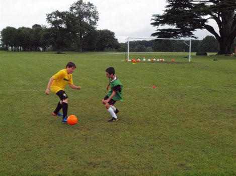 Arsenal Futbol Kampı - Çalım eğitimi