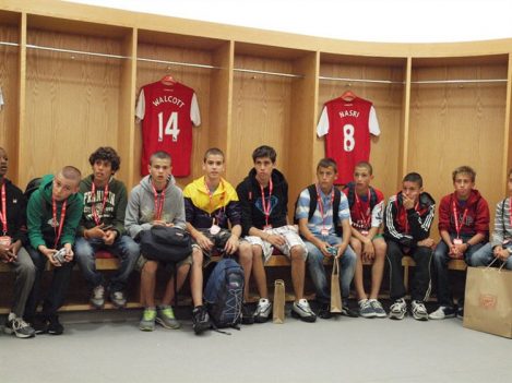 Arsenal Futbol Kampı - Emirates Stadyumu Soyunma Odası 2