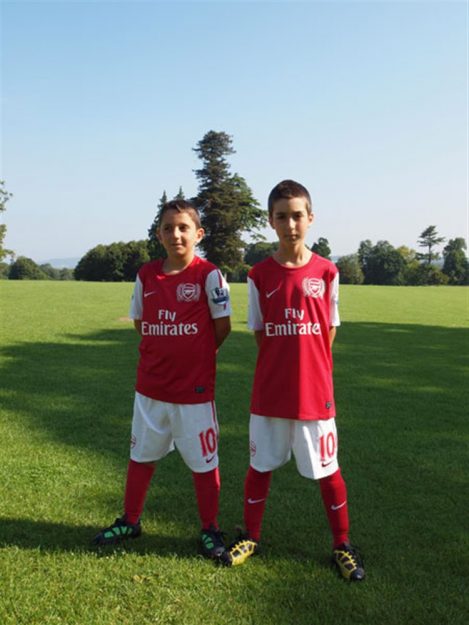 Arsenal Futbol Kampı - Arsenal Forması