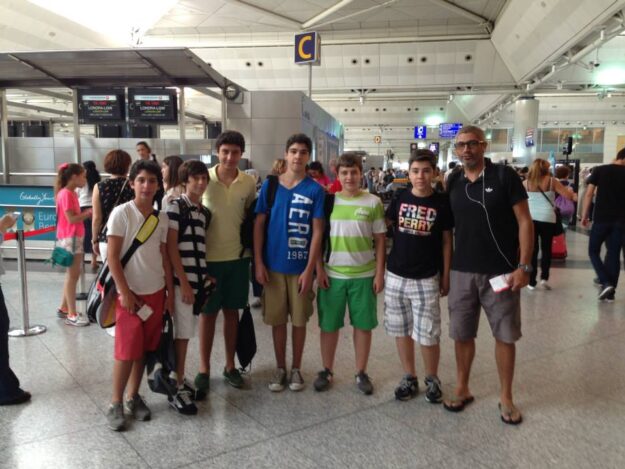 Arsenal Futbol Kampı - Havalimanı uğurlama